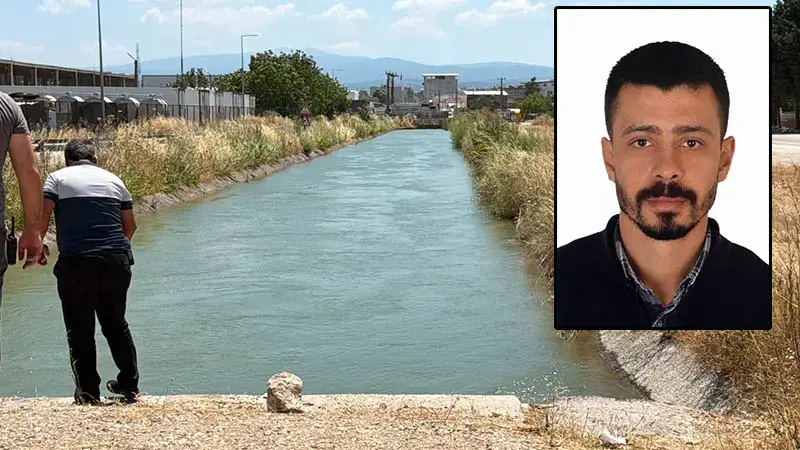 Bursa'da sulama kanalında erkek cesedi bulundu