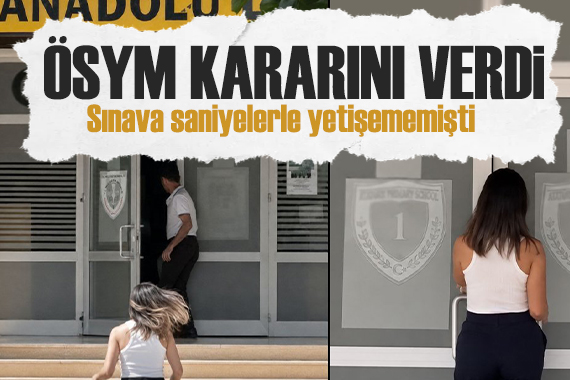 ÖSYM o görevli hakkında karar verdi