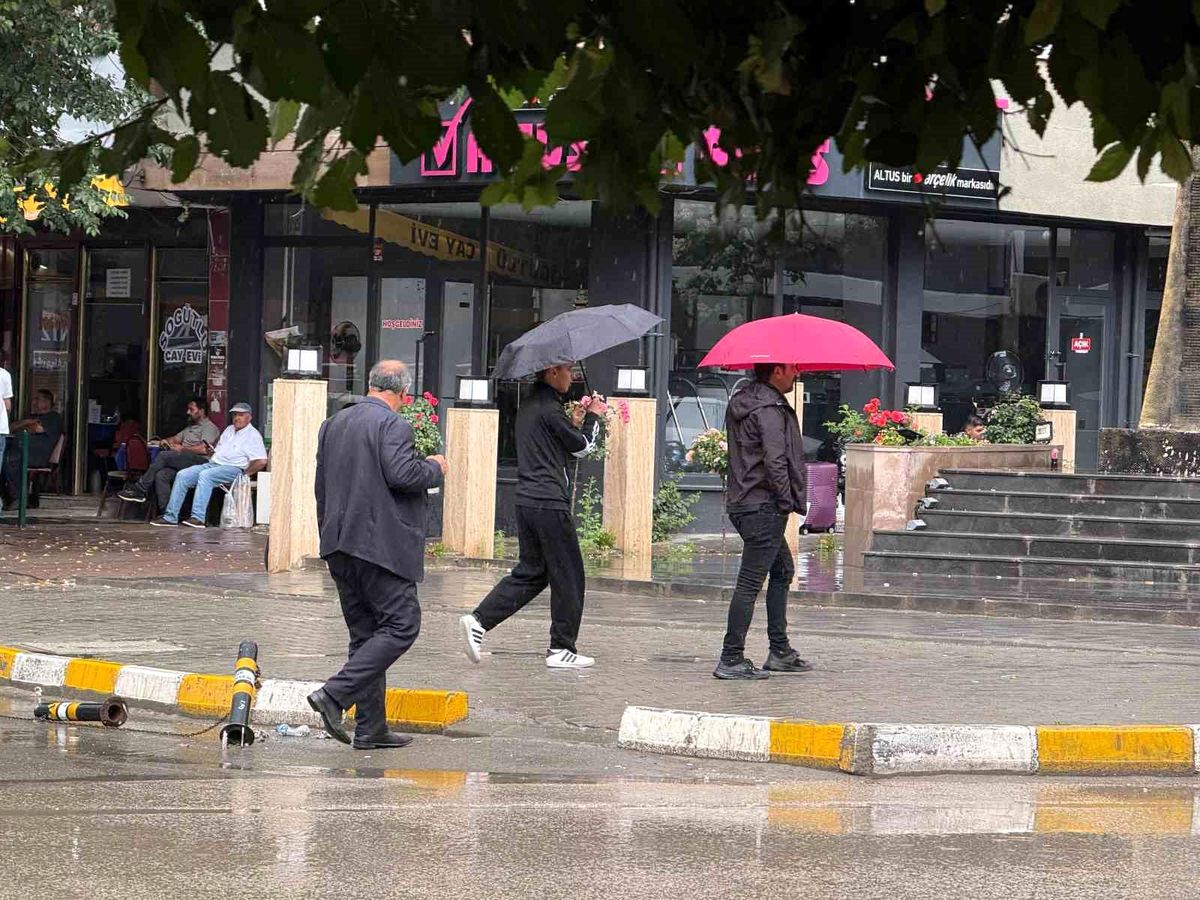 Iğdır'da sağanak yağış etkili oldu