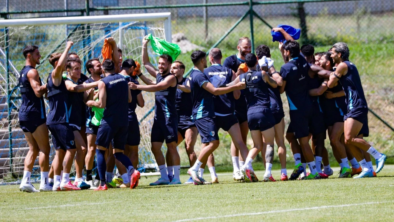 Erzurumspor yeni sezon hazırlıklarına devam ediyor