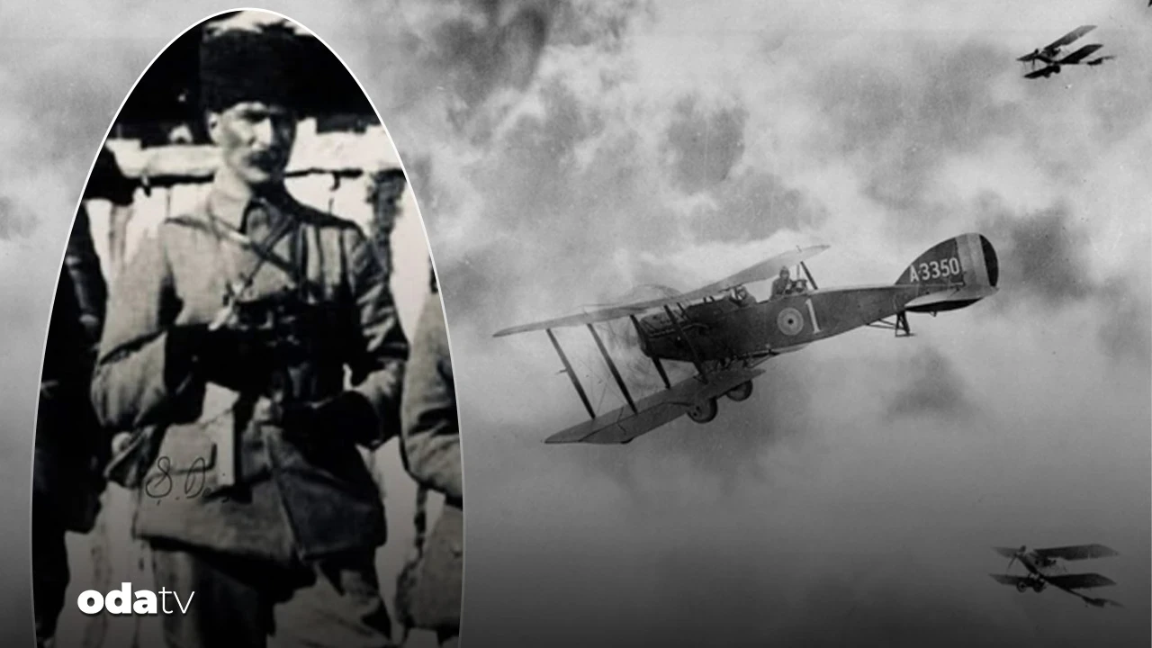 Filistin'de saatler süren kovalamaca: Atatürk'ün peşindeki İngiliz uçakları
