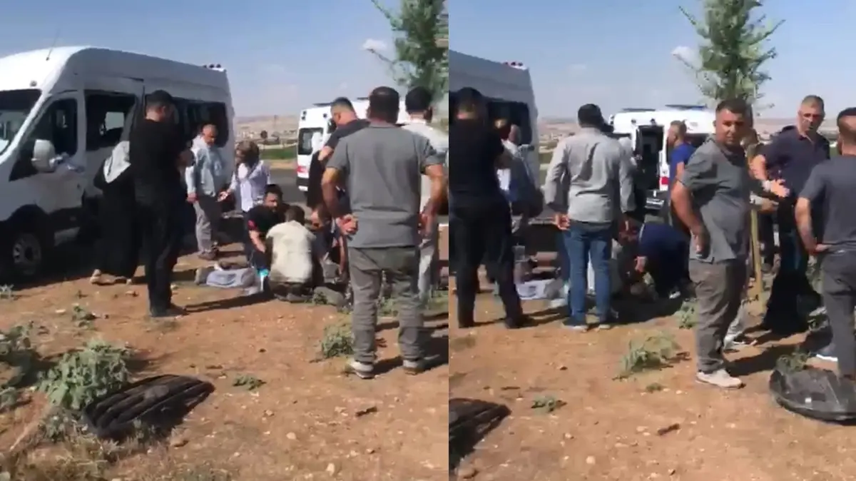 Batman'da para nakil aracı ile minibüs çarpıştı: Çok sayıda yaralı var