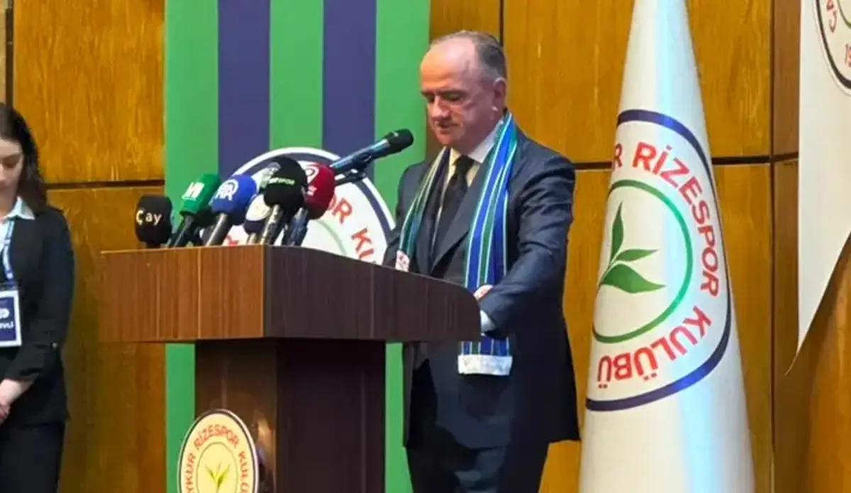Ali Zeki Saruhan, Çaykur Rizespor'un yeni başkanı oldu