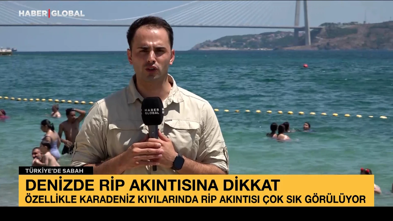 Denizde RİP akıntısına dikkat!