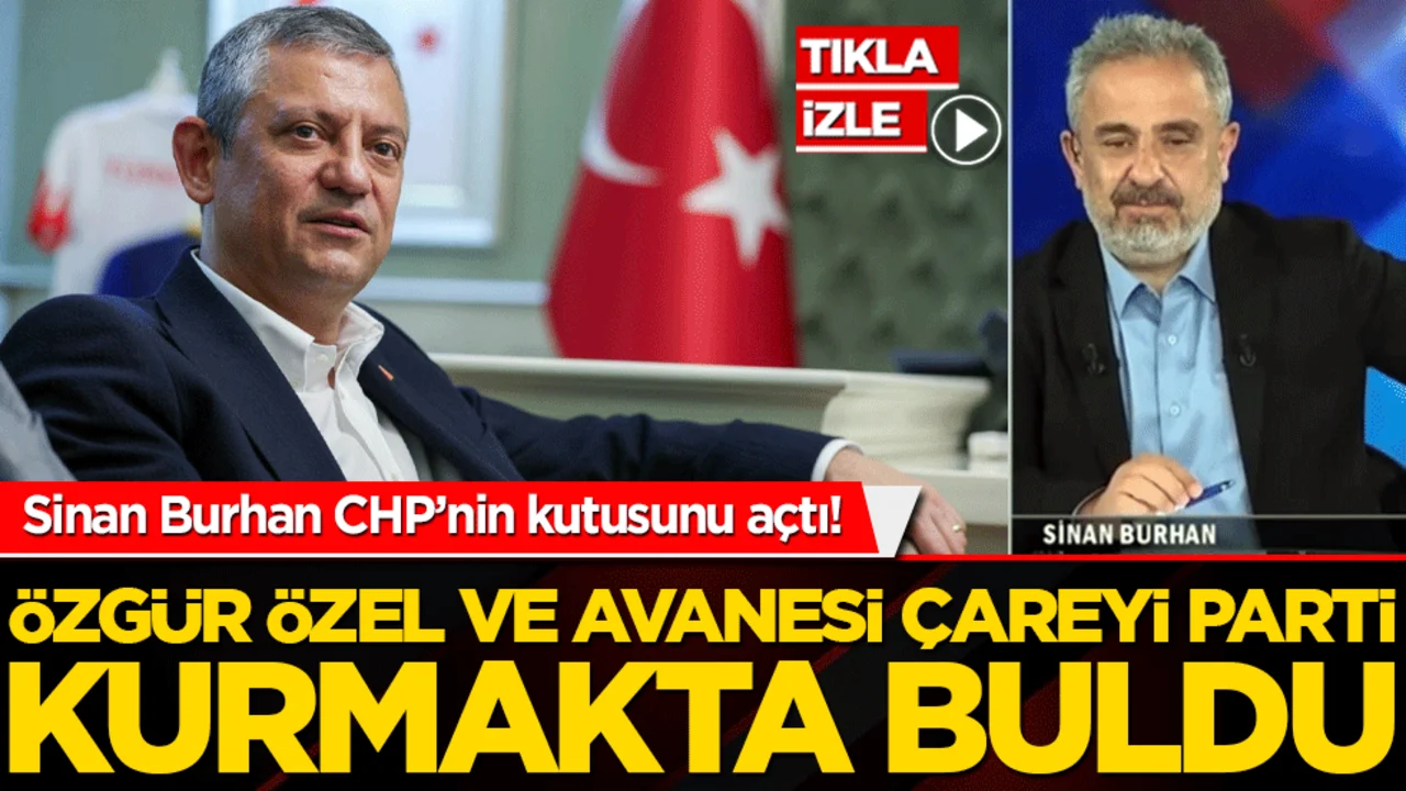 CHP'de mutlak batış! Mahkeme darbesiyle sarsılan Özgür Özel ve avanesi çareyi parti kurmakta buldu