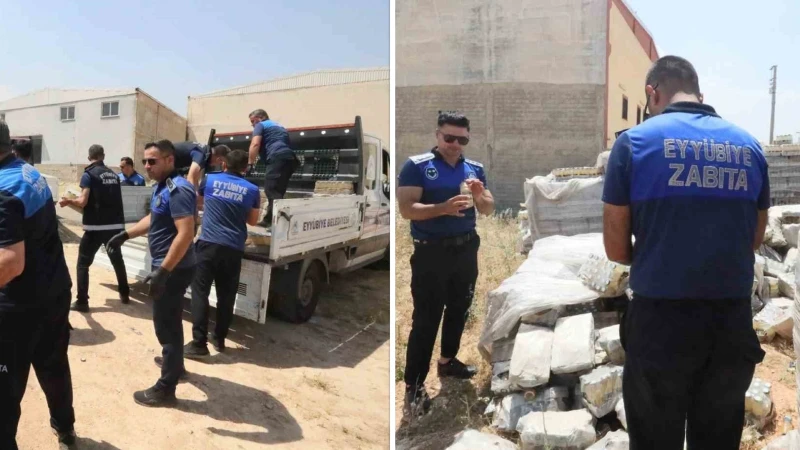 Şanlıurfa’da son kullanım tarihi geçmiş binlerce ürün imha edildi