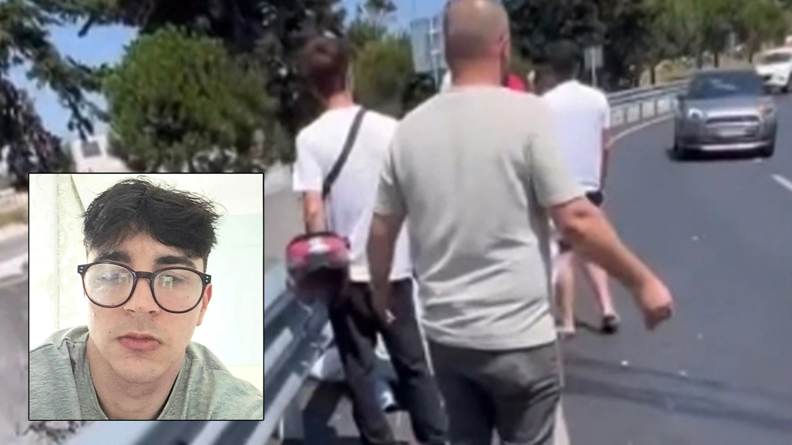 Motosikletle bariyerlere çarpan genç öldü