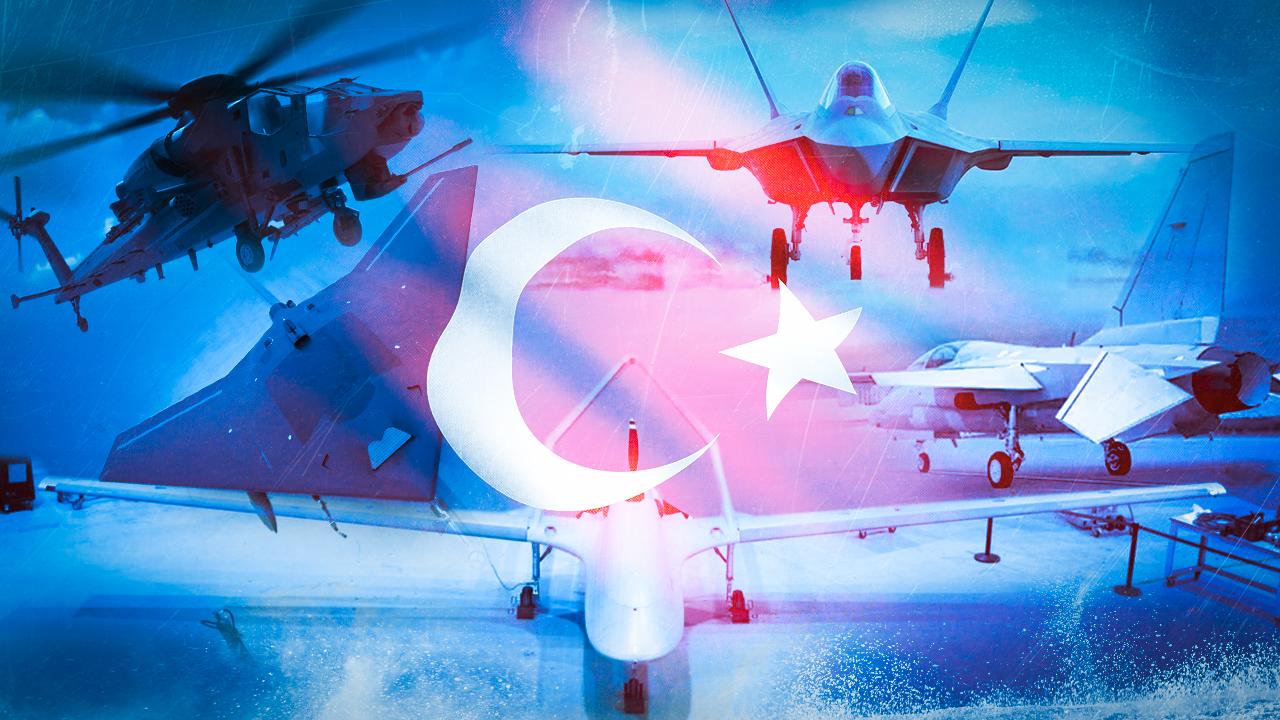 Milli hava araçları NATO Zirvesi için havalanıyor
