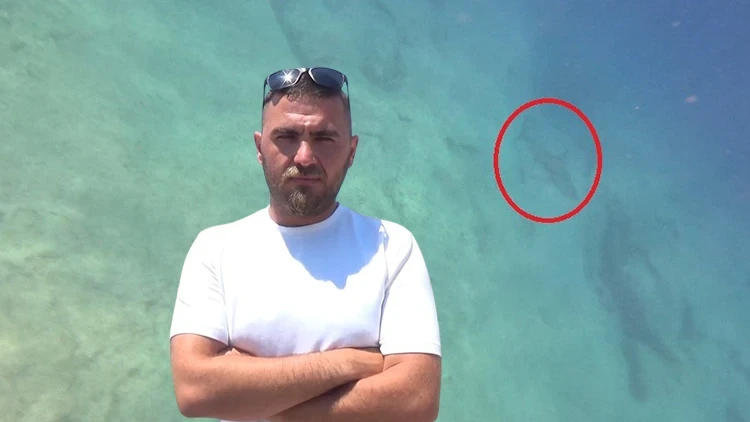 Deniz altında karşılaştı, tek hamlesi ile kaçırdı | O görüntüler için açıklama yaptı: Çoğu kişi yanlış anladı, tedirgin olmanıza gerek yok
