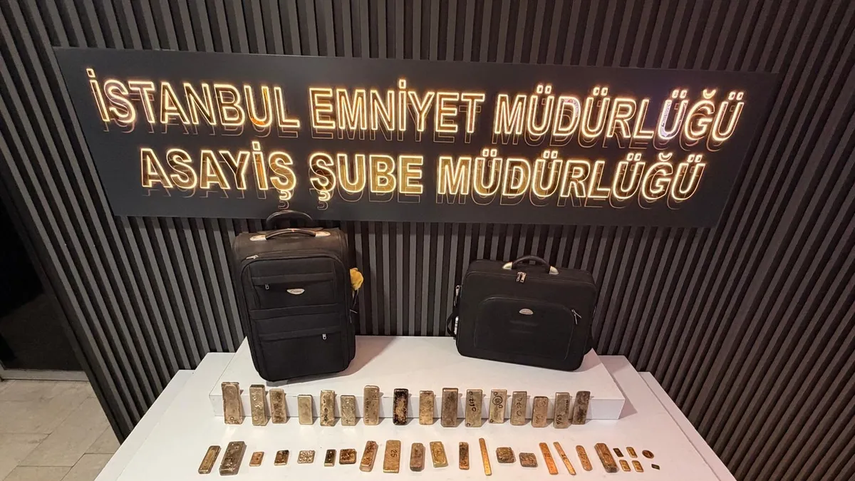 170 Milyon liralık altını 10 dakikada çaldı