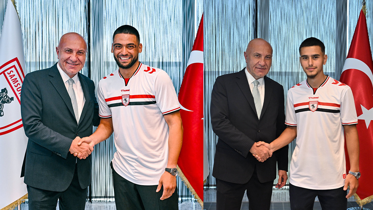 Samsunspor'dan dikkat çekici iki transfer! Yerli yıldızlar kadroya katıldı