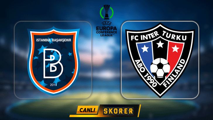 UEFA Konferans Ligi'nde Başakşehir'in rakibi Inter Turku