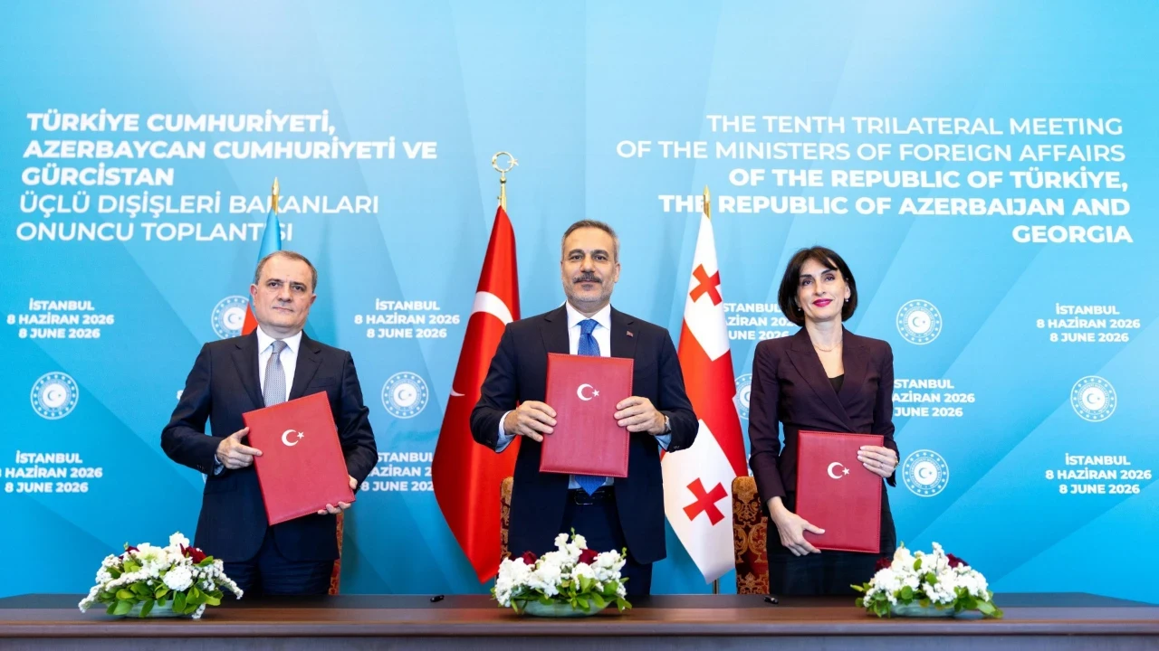 Türkiye-Azerbaycan-Gürcistan arasında İstanbul Bildirisi imzalandı