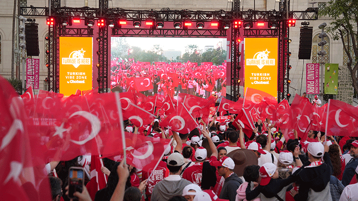 Los Angeles'ın kalbinde Türkiye tanıtılıyor! ABD'de Türkiye coşkusu