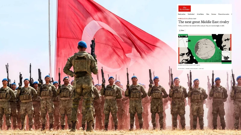 İngiliz The Economist'ten çarpıcı analiz: Türkiye çemberi daraltıyor Tel Aviv’de 'ölümcül kuşatma' paniği