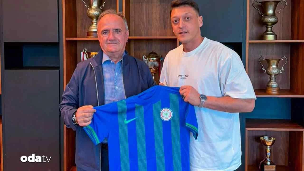 Mesut Özil'den 'Çaykur Rizespor' sürprizi: Göreve başladı