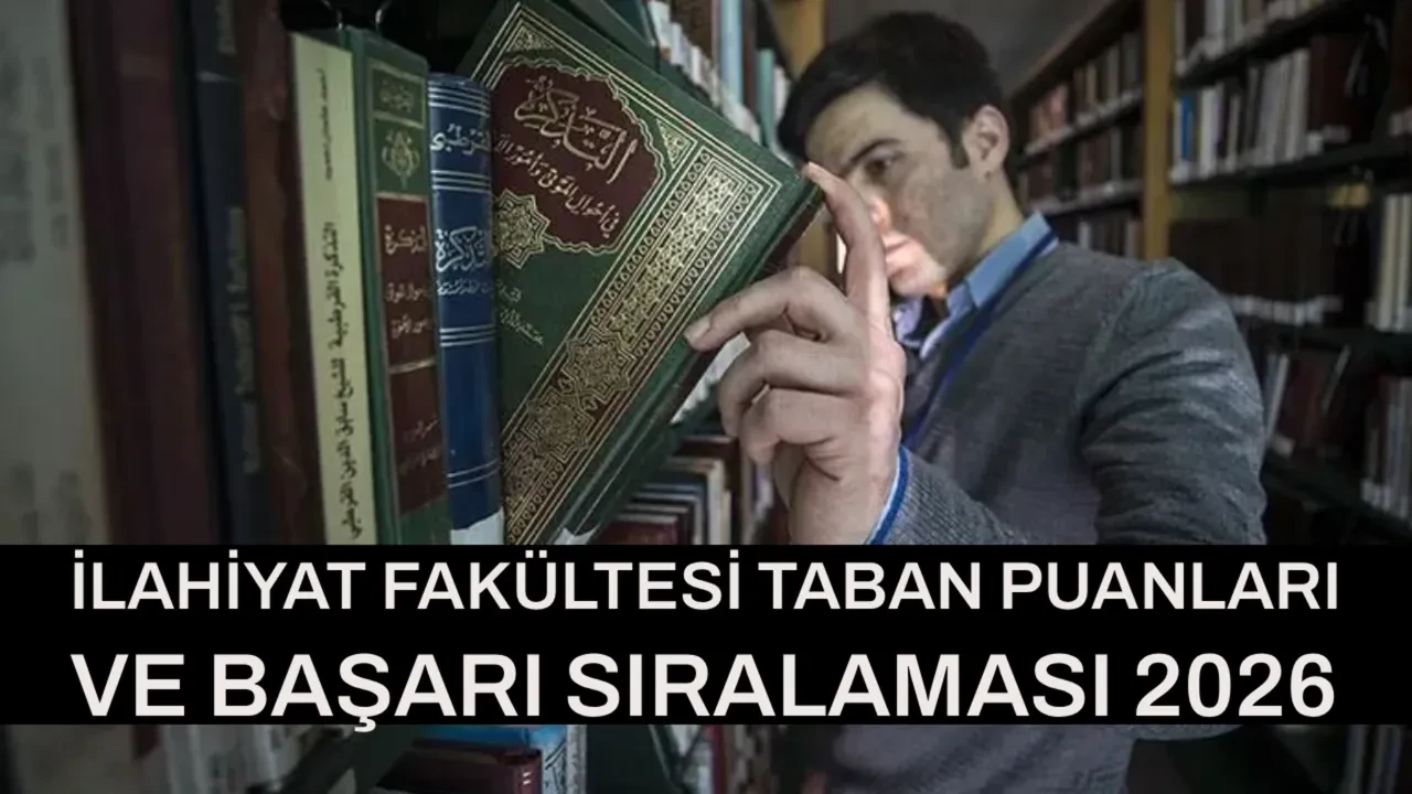 İlahiyat Fakültesi taban puanları 2026 ve başarı sıralamaları! İlahiyat kontenjanları...