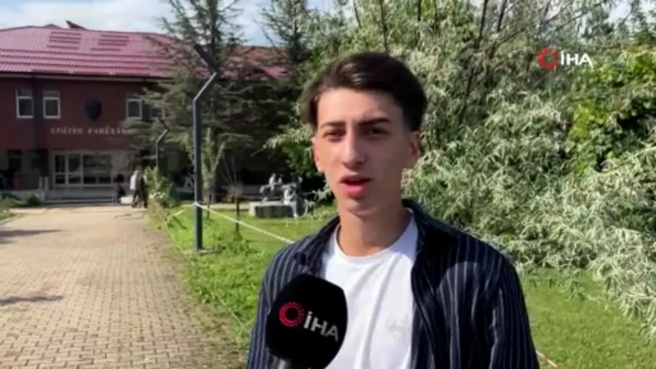 Gençler sınav heyecanını bile yaşayamadı! YKS'ye giren öğrencinin milli maç için söyledikleri gündem oldu