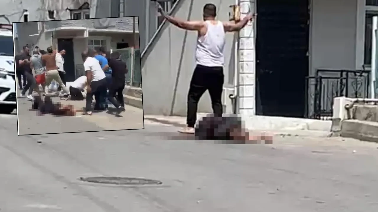 Kocaeli'de sokak ortasında vahşet! Karısını defalarca bıçakladı