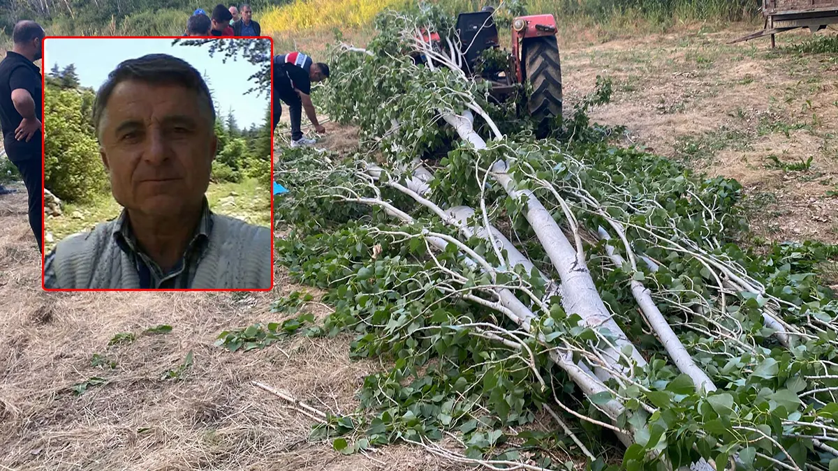 Isparta'da facia! Kendi kestiği ağacın altında can verdi