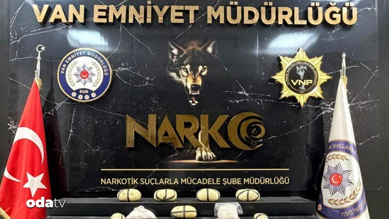 Van'da uyuşturucu operasyonu: 10 kilo metamfetamin
