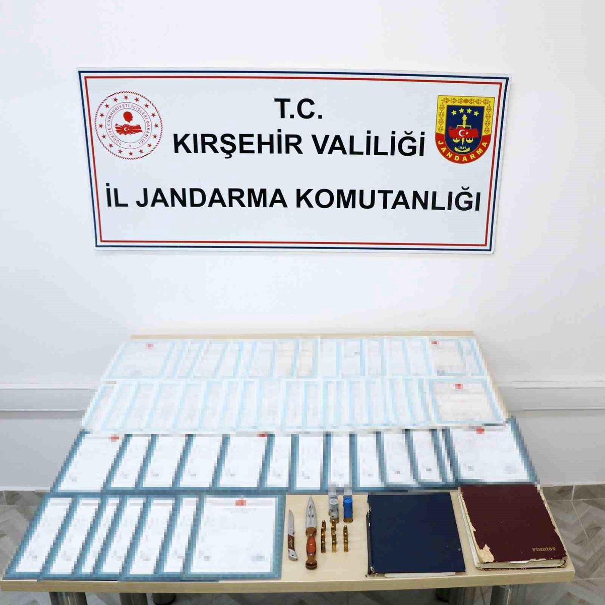 Kırşehir'de tefecilik operasyonu: 4 tutuklama