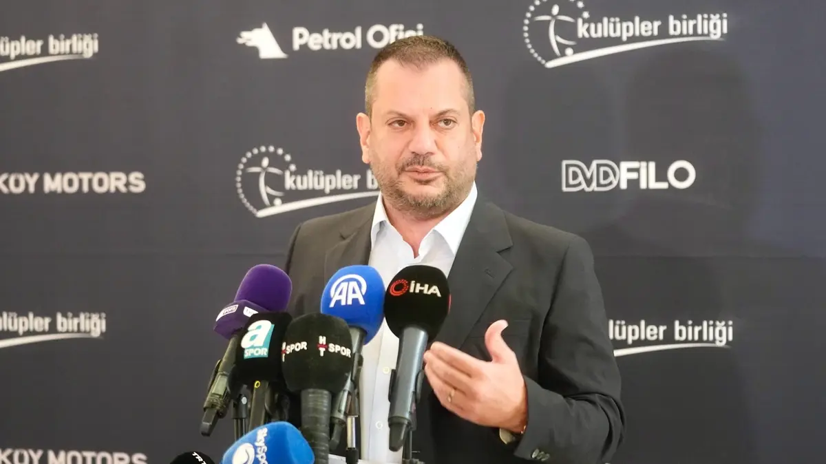Ertuğrul Doğan güven tazeledi! Kulüpler Birliği'nde yeniden başkanlığa seçildi