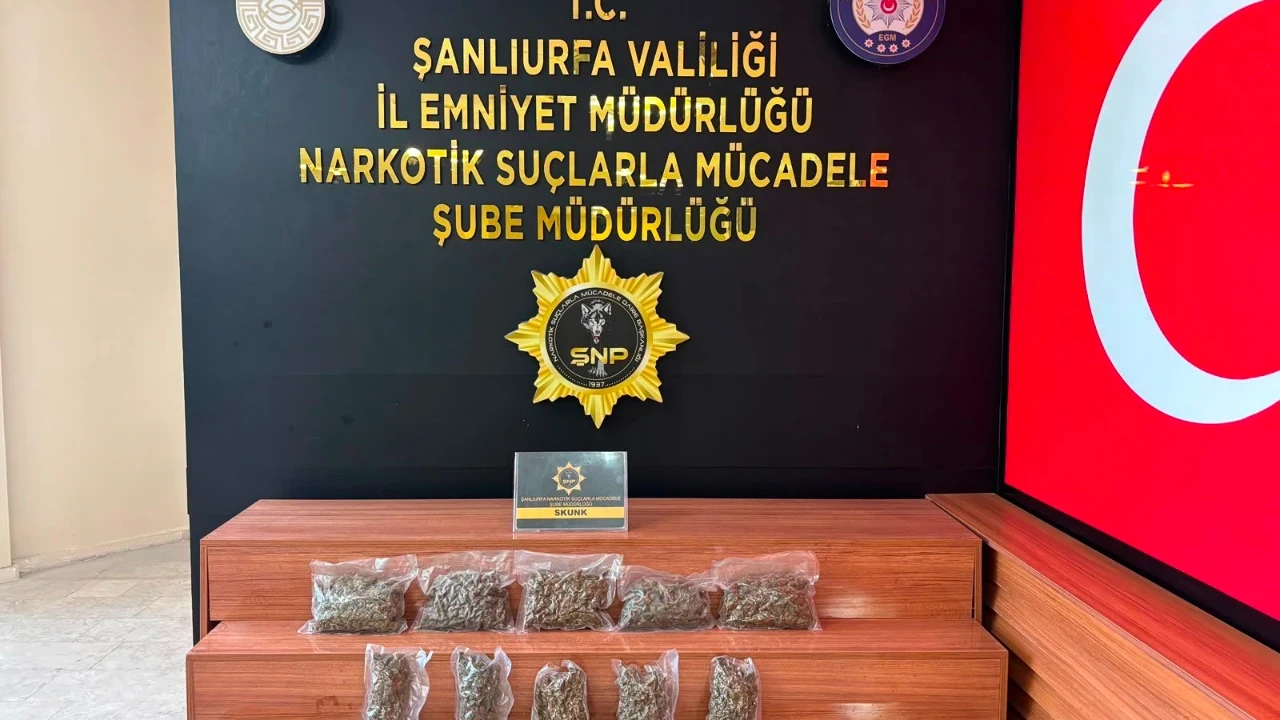Şanlıurfa'da uyuşturucu operasyonu: 1 kişi tutuklandı