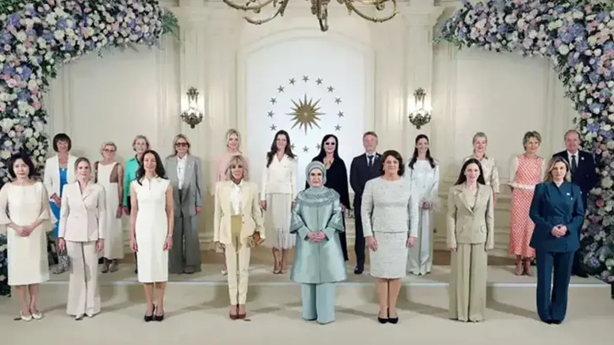 Emine Erdoğan lider eşlerini ağırladı