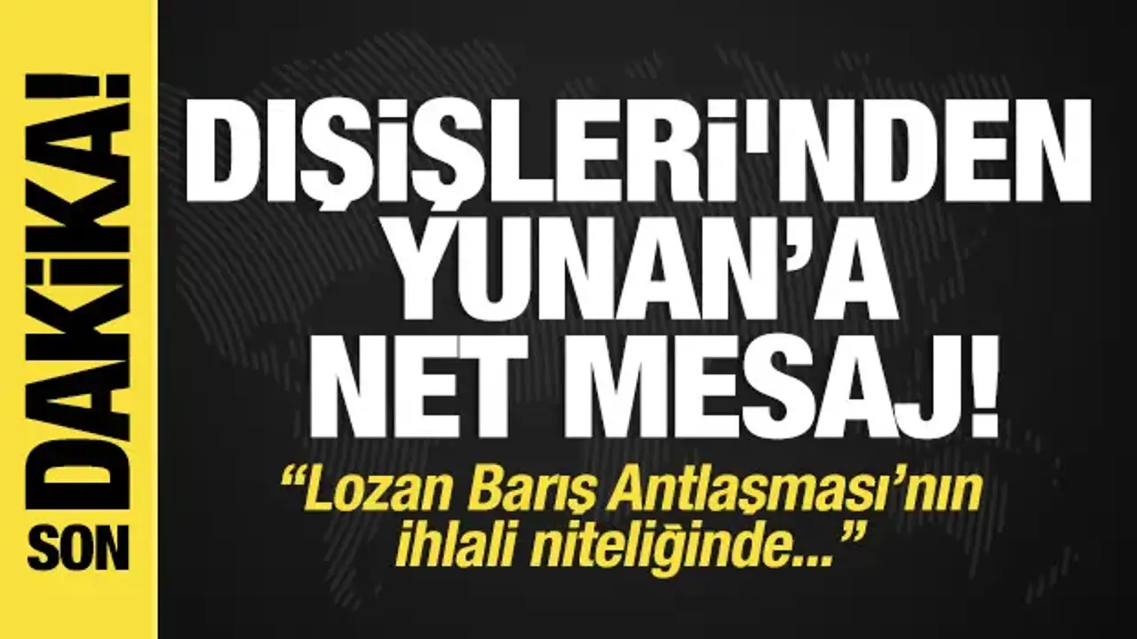 Son dakika... Batı Trakya’da 8 Türk okulu daha kapatmıştı: Dışişleri'nden sert mesaj!