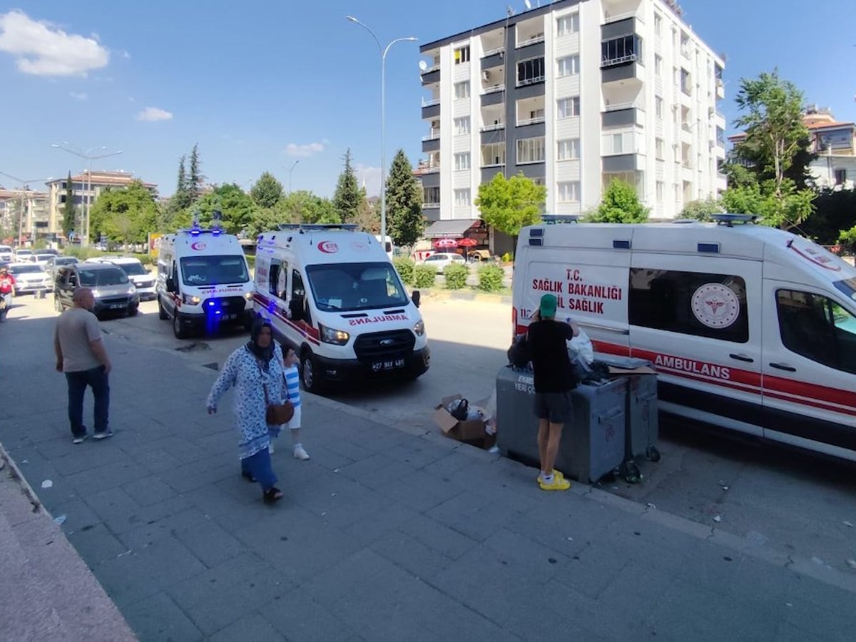 Gaziantep'te hamile eşi ile üvey çocuklarını darbeden şahıs gözaltına alındı