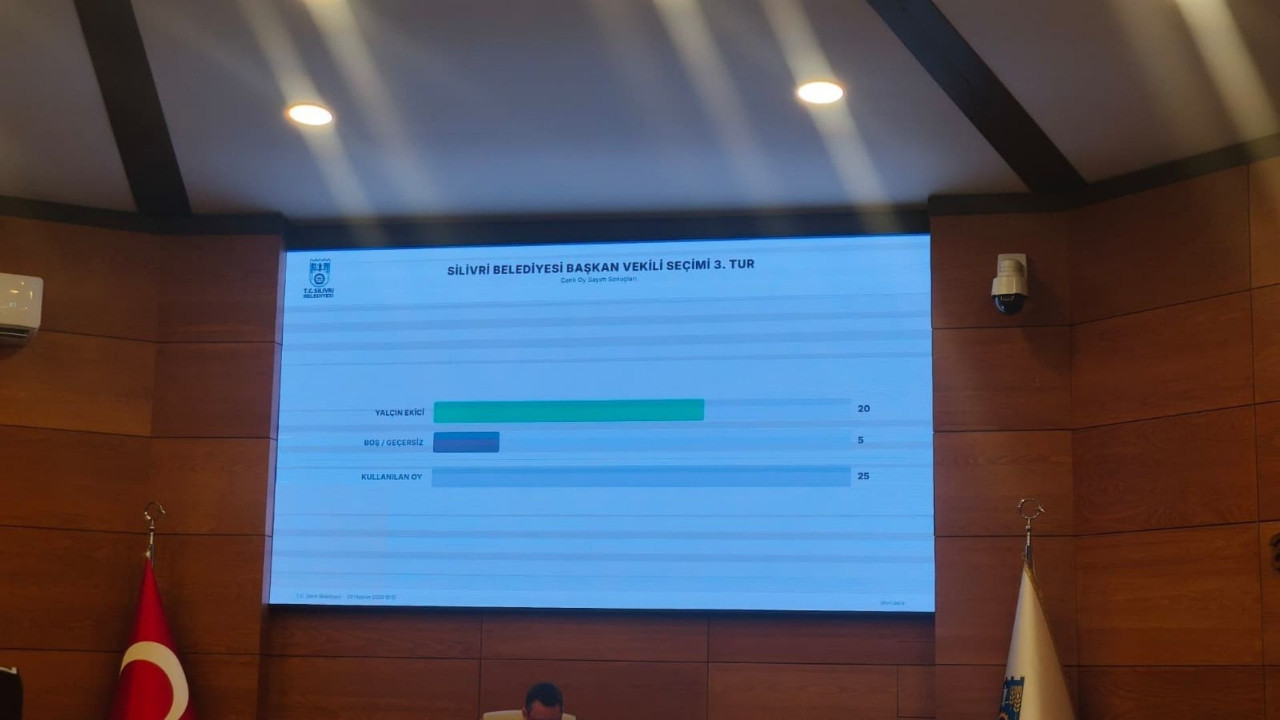 Silivri Belediye Meclisi seçimini yaptı! Başkanvekili belli oldu