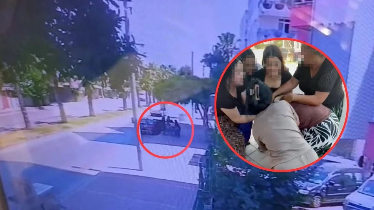 Antalya’da kadına şiddet! Bankta oturan kadına çocuğunun yanında saldırdılar!