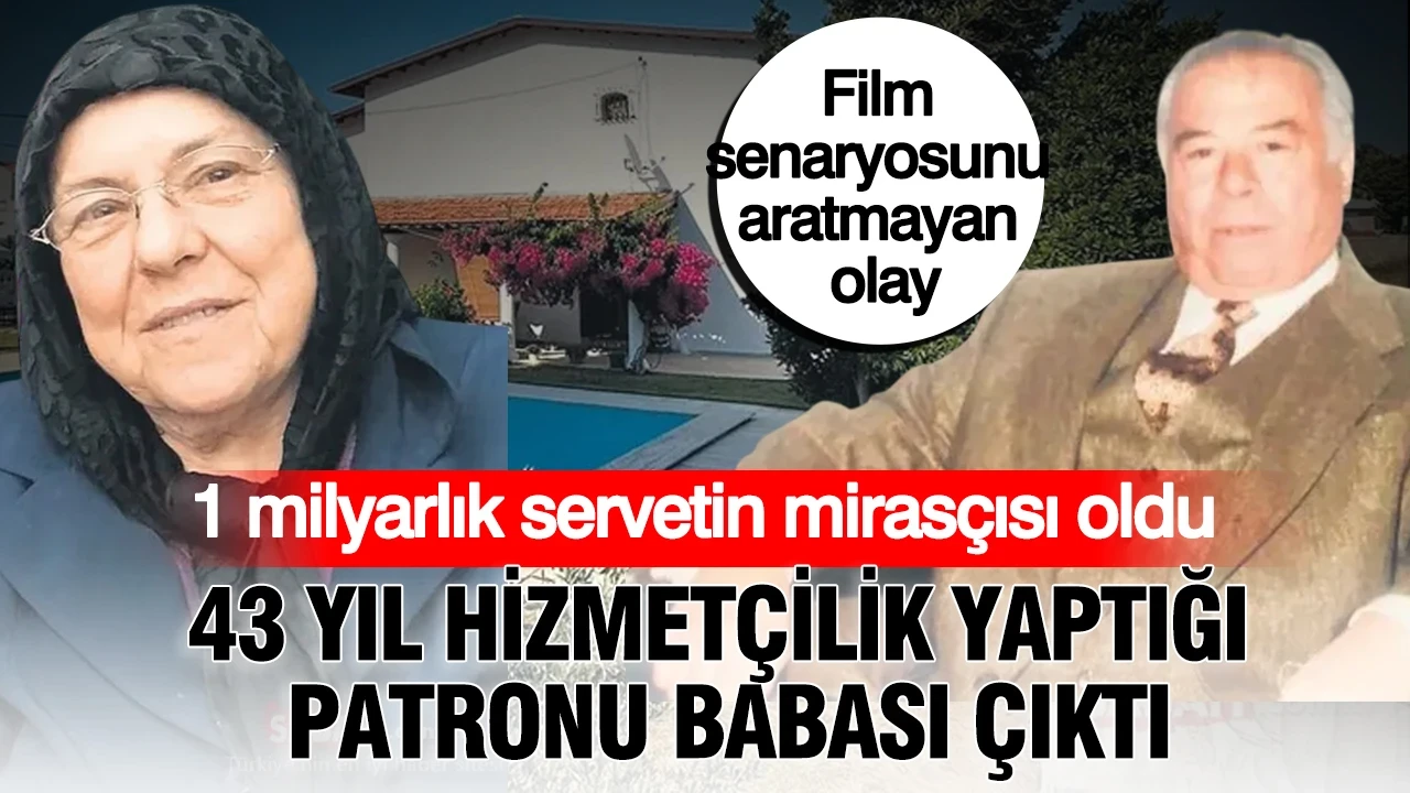 Film senaryosunu aratmayan olay: 43 yıl hizmetçilik yaptığı patronu babası çıktı: 1 milyarlık servetin mirasçısı oldu