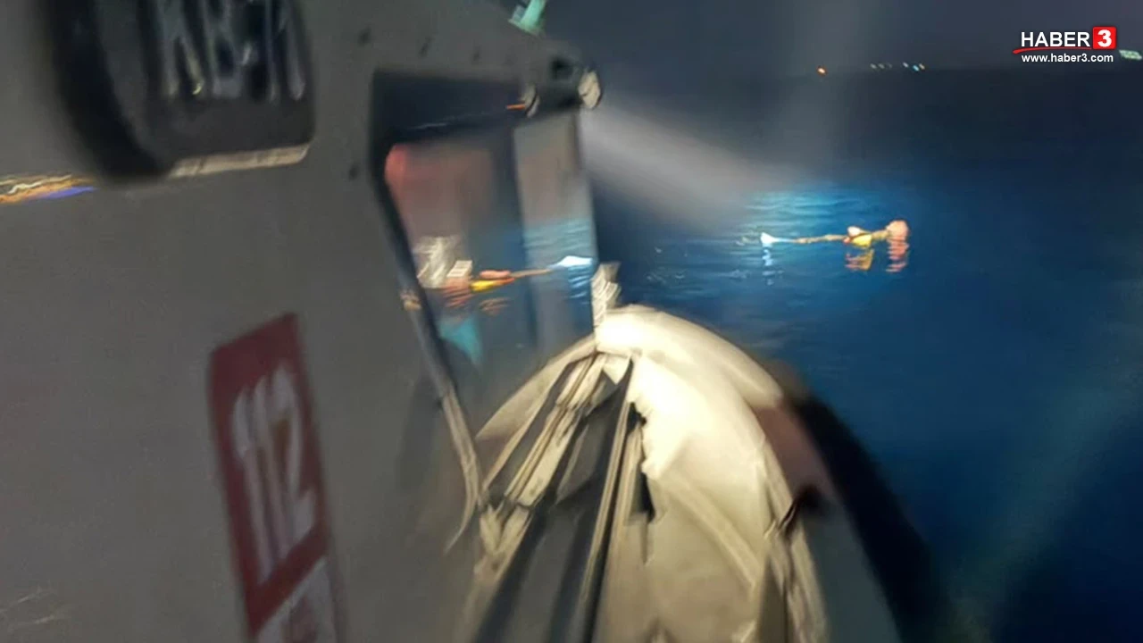 Bodrum'dan Yunan adalarına yüzerek geçmeye çalışırken yakalandı