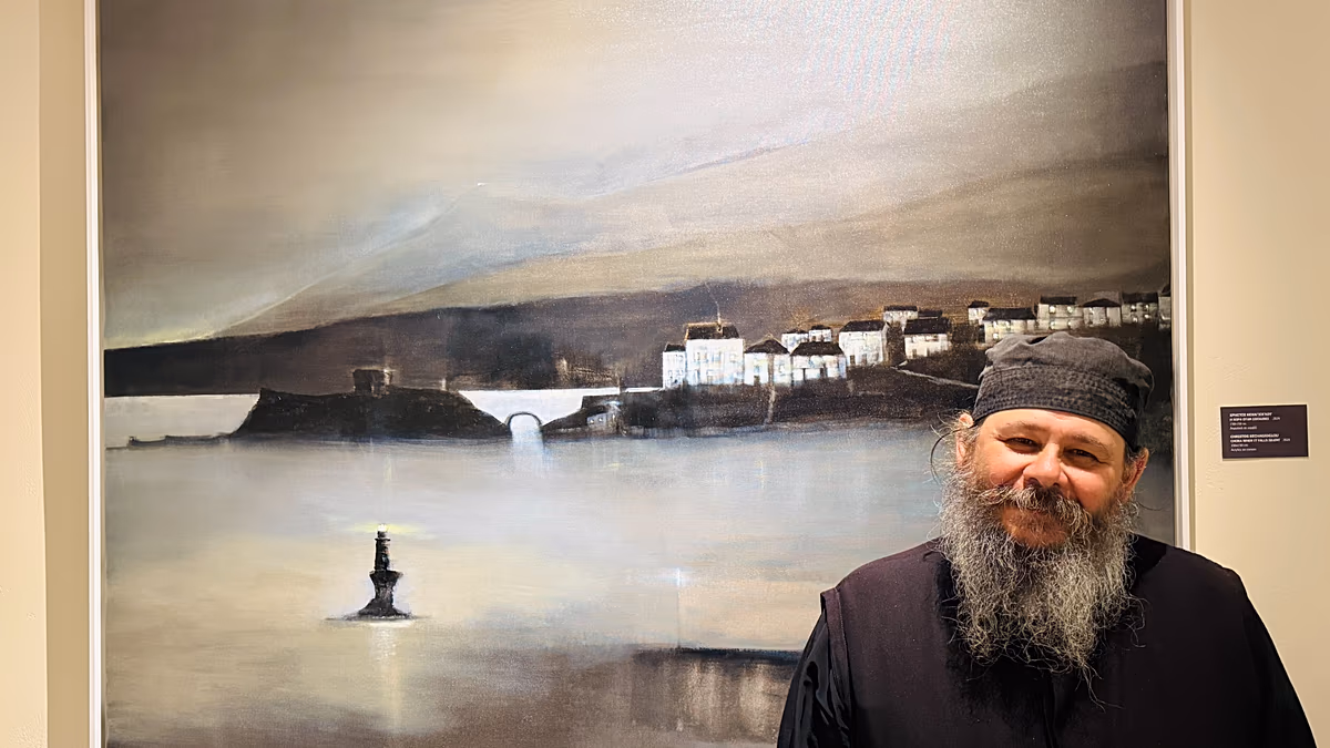 Andros’taki 961 yıllık manastır sanat galerisine dönüştü