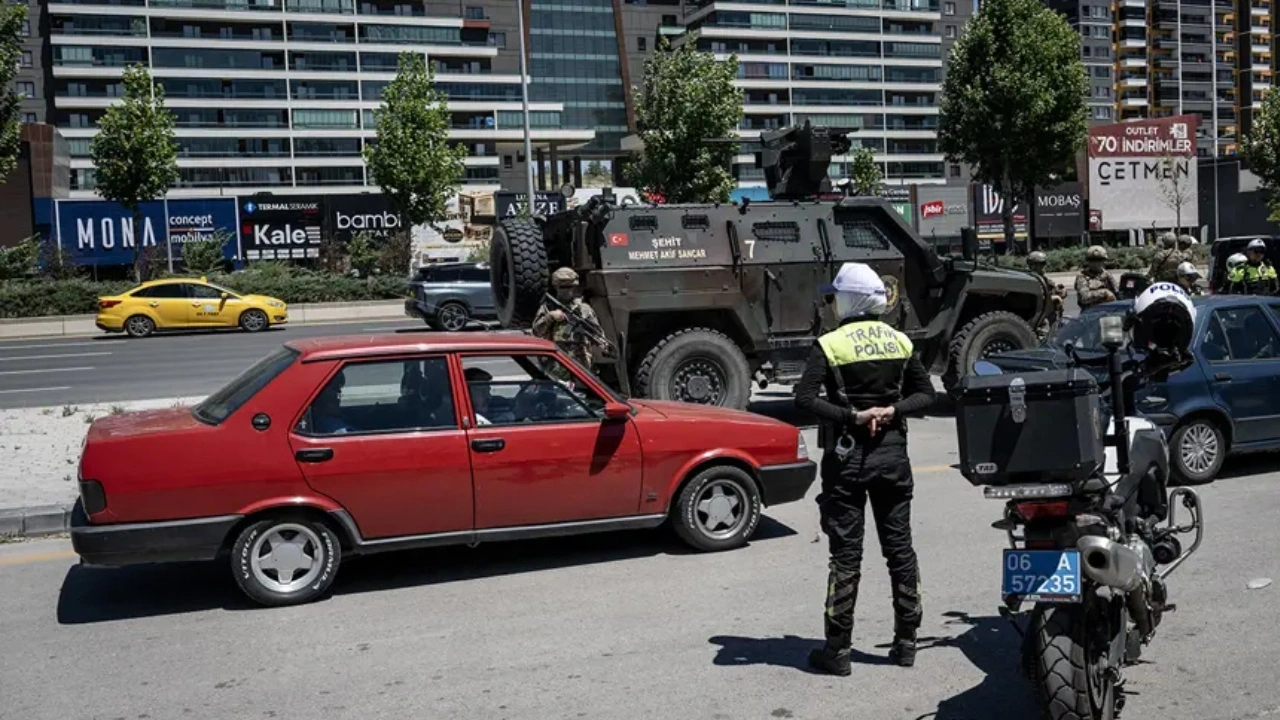 Ankara'da adım başı çevirme! NATO Zirvesi için polis denetimleri başladı