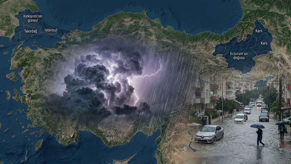 BUGÜN HAVA NASIL OLACAK | Meteoroloji'den Son Dakika Uyarısı: İstanbul Dahil Birçok İlde Kuvvetli Sağanak