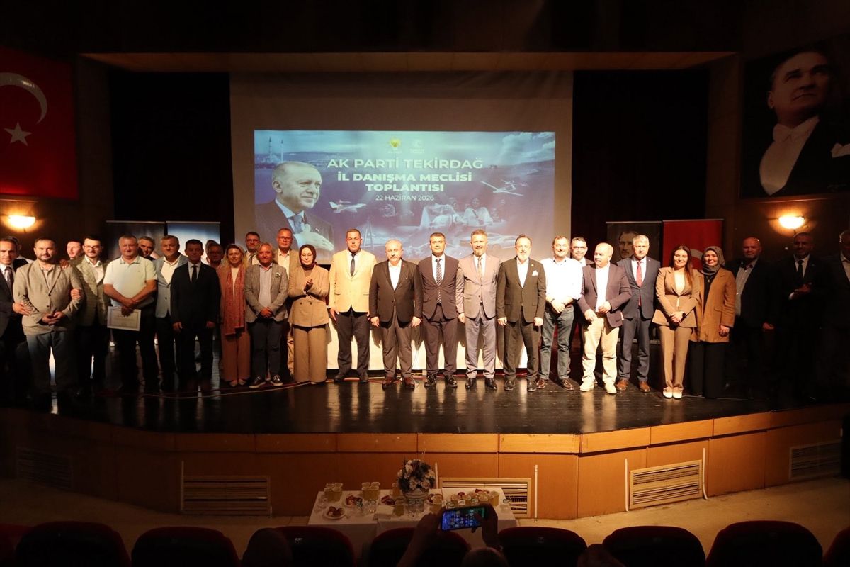 Tekirdağ'da "AK Parti İl Danışma Meclisi Toplantısı" yapıldı