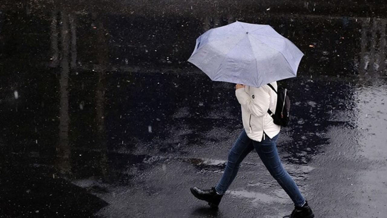 8 il için "sarı" uyarı: Kuvvetli yağışa dikkat