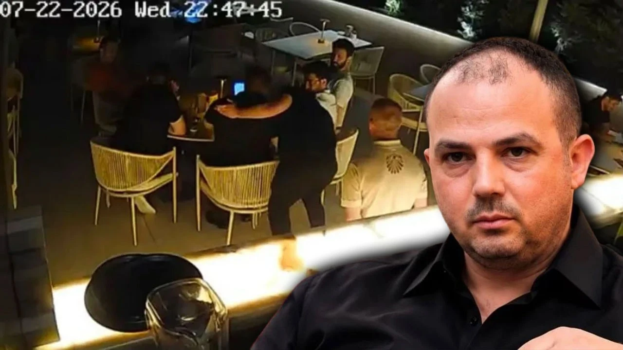Fenomen iş insanı Alaaddin Çağlıköse’ye bıçaklı saldırı anının görüntüleri ortaya çıktı
