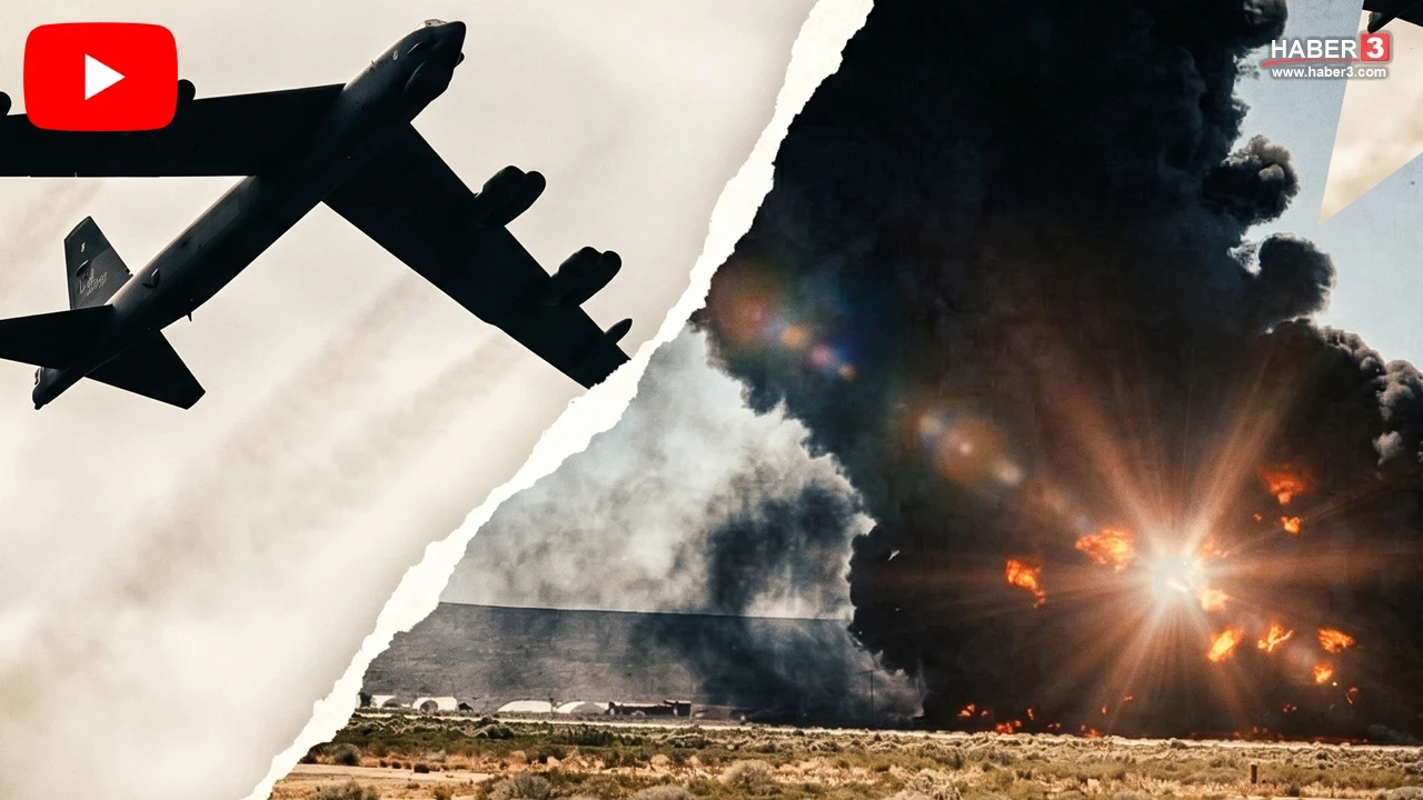 ABD'de B-52 bombardıman uçağı düştü! Kurtulan yok!