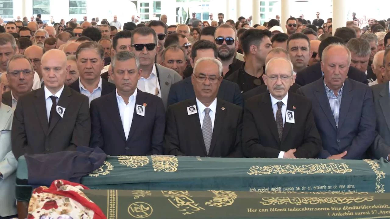 Özel ve Kılıçdaroğlu Olcay Baykal’ın cenazesinde tokalaştı