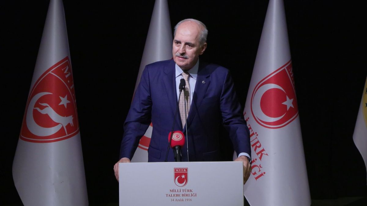 TBMM Başkanı Kurtulmuş, MTTB Siyaset Okulu Kapanış ve Sertifika Programı'nda konuştu