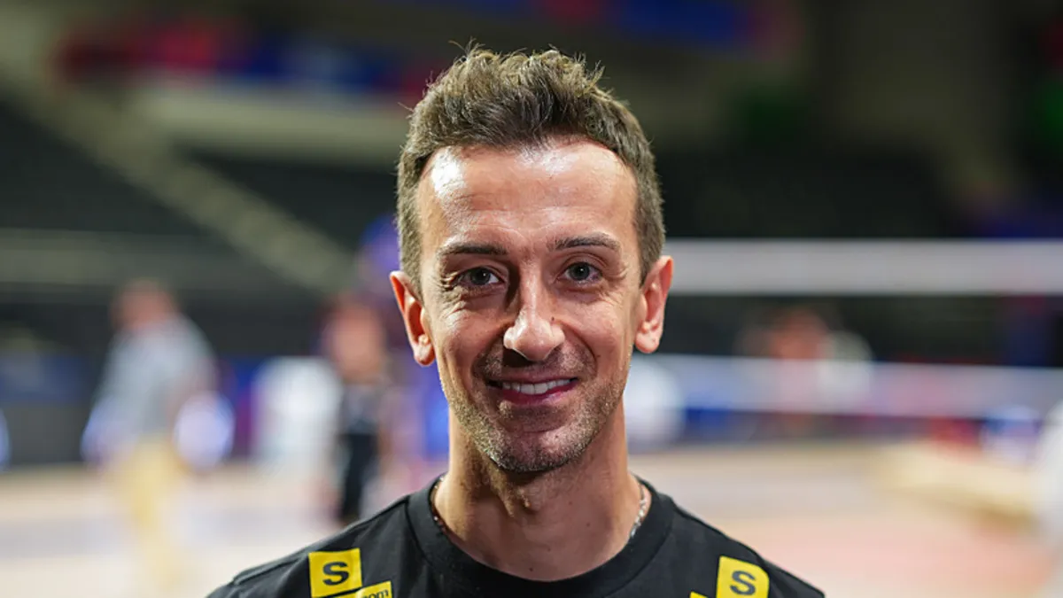 A Milli Kadın Voleybol Takımı Başantrenörü Daniele Santarelli: "Hedefimiz her maçı kazanmak"