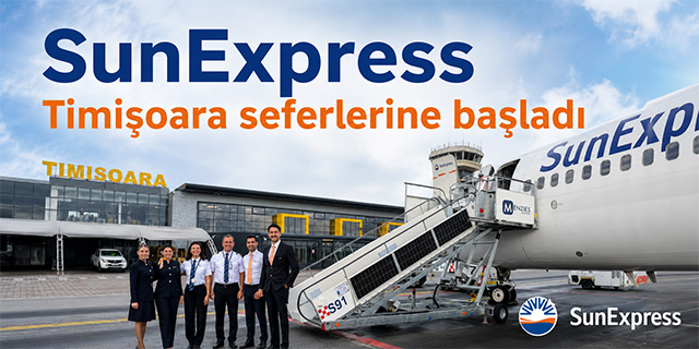 SunExpress’ten Romanya’da Yeni Hat: Timișoara
