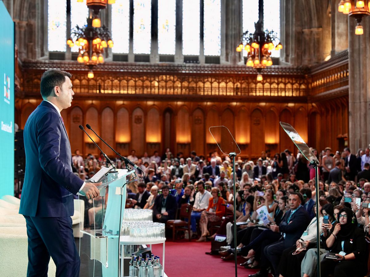 Bakan Kurum, Londra'da düzenlenen 'İklim İnovasyon Forumu'nda konuştu