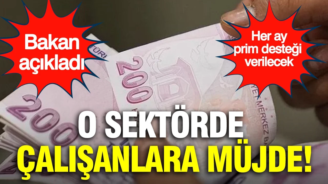 Bakan rakam vererek açıkladı: Turizm çalışanlarına müjde; her ay prim desteği verilecek