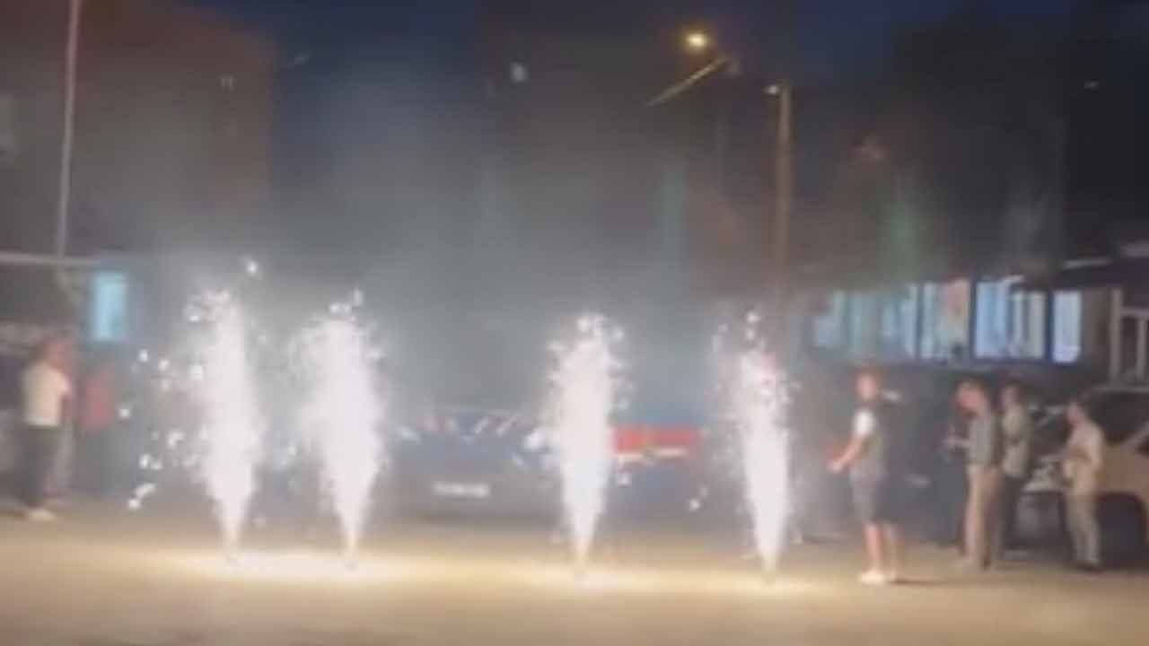 Kavga ihbarı için gittiler, bakın ne oldu