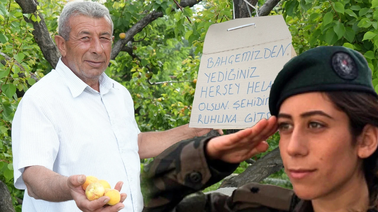 15 Temmuz şehidinin evinde duygulandıran yazı: Bahçemizden yiyin, şehidimizin ruhuna gitsin